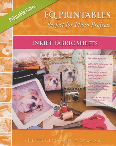 Eq Printables Inkjet Fabric Sheets
